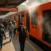 Desalojan Metro Tasqueña por presencia de humo en vagón