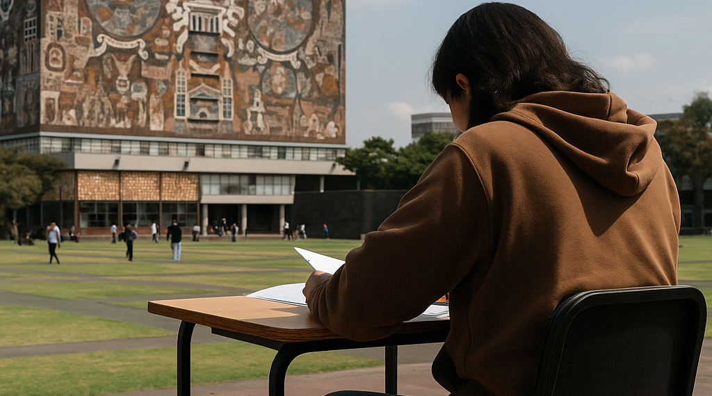 Califican examen de la UNAM como difícil y distinto