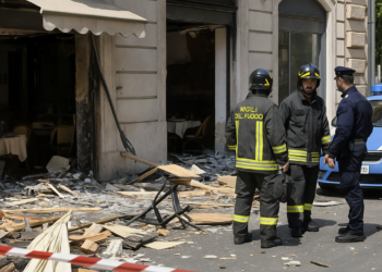 Deja 13 heridos explosión en restaurante de la Roma