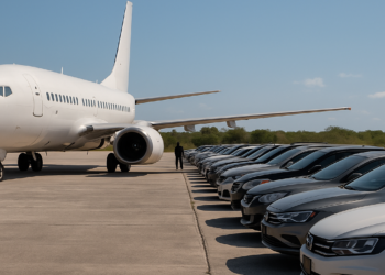 FGR asegura avioneta, más de 8,900 litros de combustible y 61 vehículos en Campeche