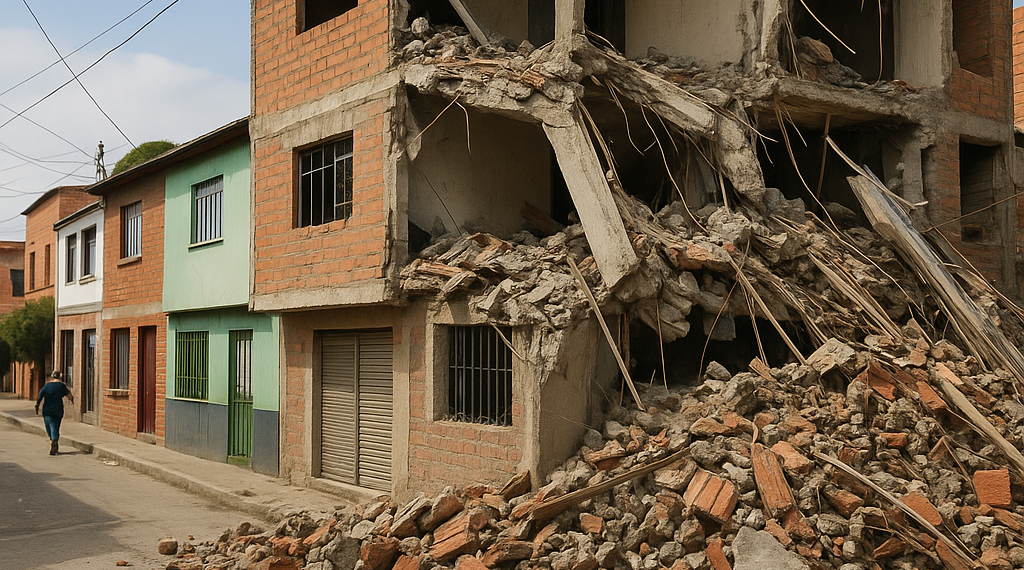 Claves de la destrucción sísmica en Colombia: muros sin anclaje, construcciones informales y norma incumplida