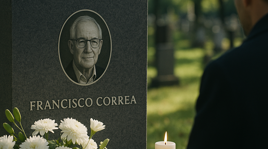 Portrait of Francisco Correa Cordero.