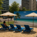 Simulan balneario y gastan 18 millones de pesos