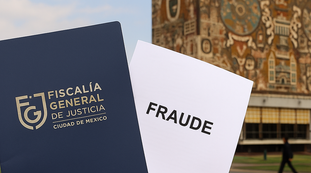 Fiscalía de la CDMX obtiene vinculación a proceso contra 2 implicados en fraude en examen de la UNAM