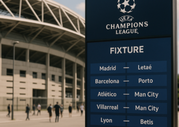 Calendario de la Champions 26-27: horarios de los partidos de Real Madrid, Barcelona, Atlético, Villarreal y Betis