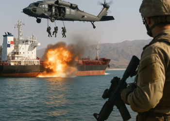 El ejército estadounidense abre fuego contra un barco de bandera panameña que ha intentado romper el bloqueo en Irán