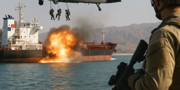 El ejército estadounidense abre fuego contra un barco de bandera panameña que ha intentado romper el bloqueo en Irán