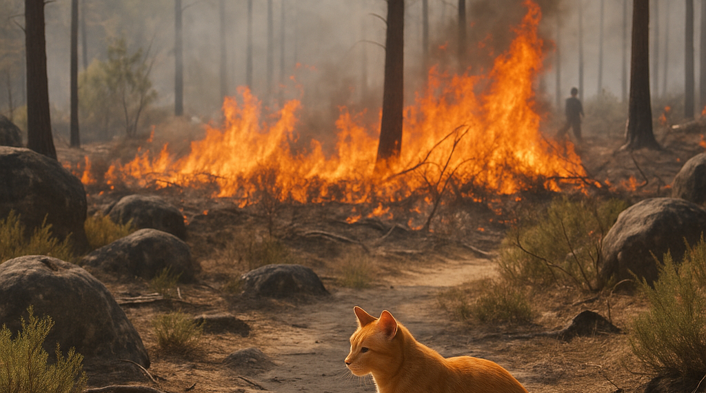 Incendios forestales y caza: cómo las llamas en Fontainebleau reabrieron el debate sobre la protección de la fauna silvestre en Francia
