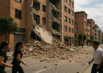 Un potente terremoto de magnitud 7,4 se siente en la mayor parte de Colombia