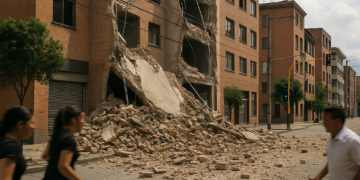 Un potente terremoto de magnitud 7,4 se siente en la mayor parte de Colombia