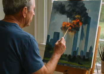 George W. Bush Made New Paintings to Mark the 25th Anniversary of 9/11