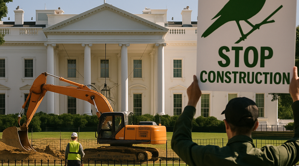Preservation Group Appeals To Supreme Court To Stop White House Construction
