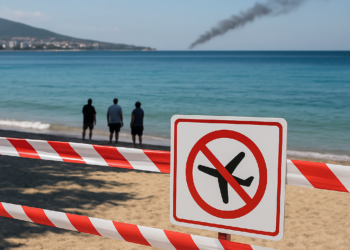 Rusia cerró las playas de la ciudad de Guelendzhik tras el ataque ucraniano con drones y puso a la región bajo alarma
