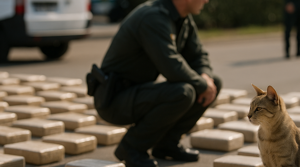 Encuentran 469 kilos de droga en paquetes con la cara de Haaland