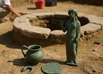 2,500-Year-Old Etruscan Bronze Relics Found in Ancient Well in Italy