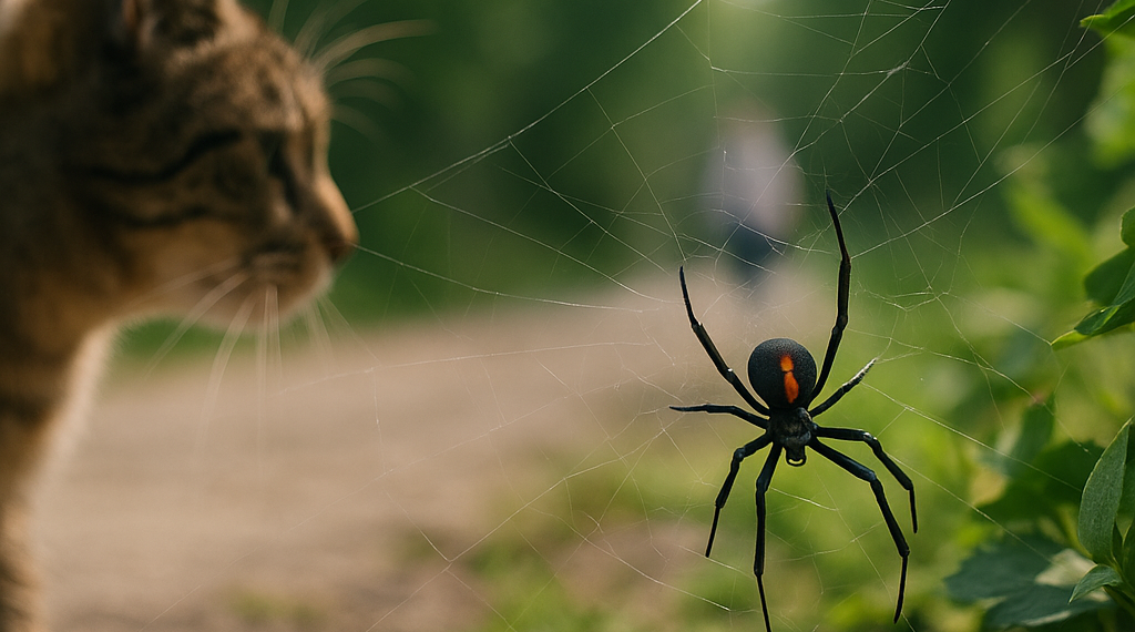 Qué descubrió un estudio sobre la araña espalda roja de Australia y la voltereta sexual del macho