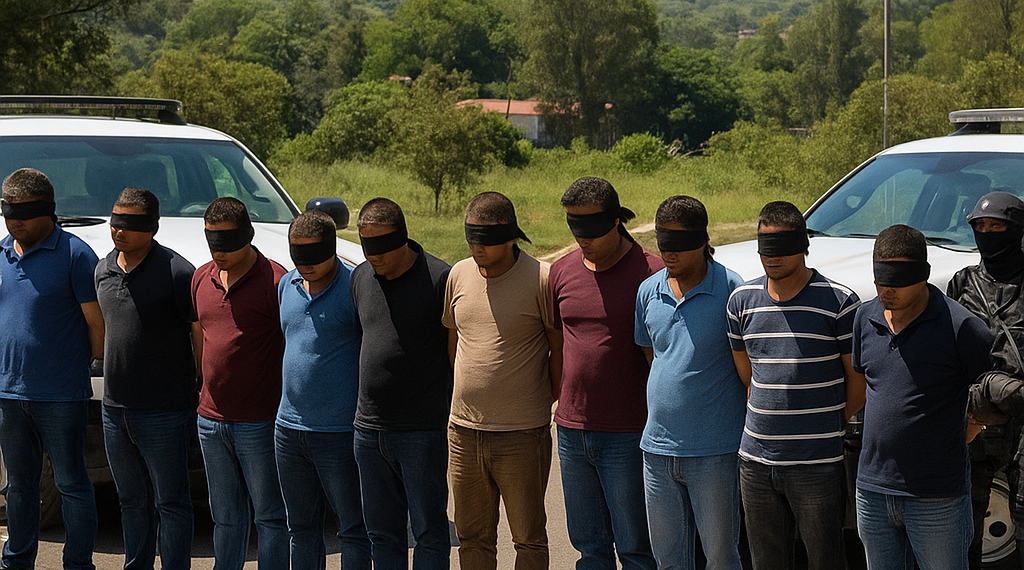 Harfuch anuncia la captura de 12 extorsionadores en Michoacán, entre ellos "El X1"