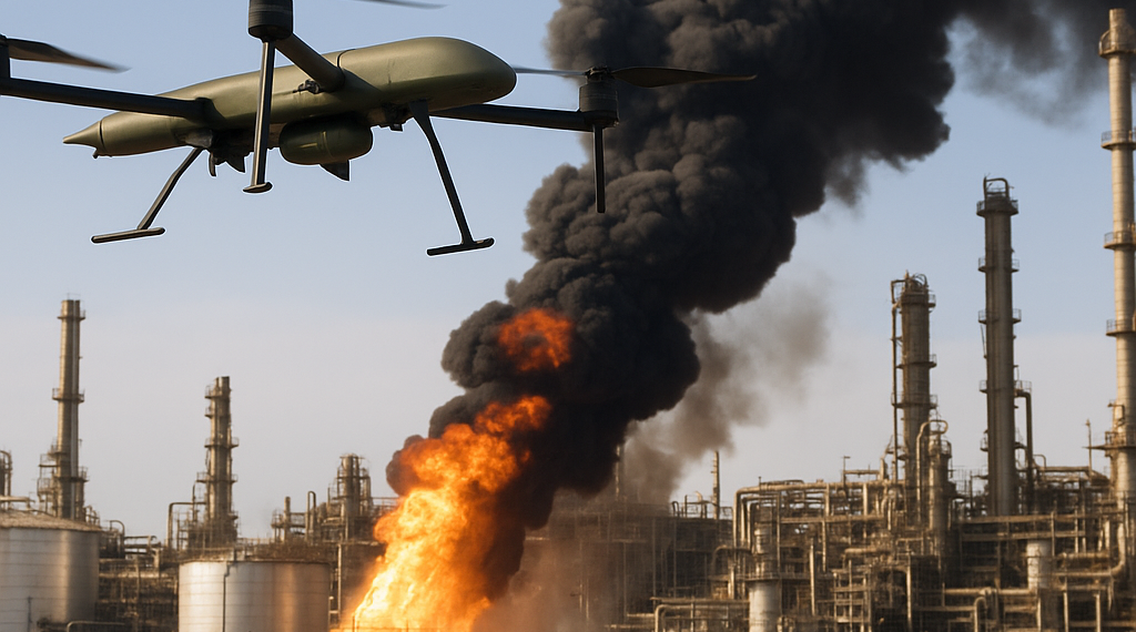 Nueva ofensiva de los hutíes contra Arabia Saudita: atacaron con dos drones una refinería estratégica de Aramco