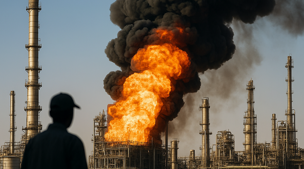 Lanzan hutíes otro ataque contra refinería en Arabia Saudita
