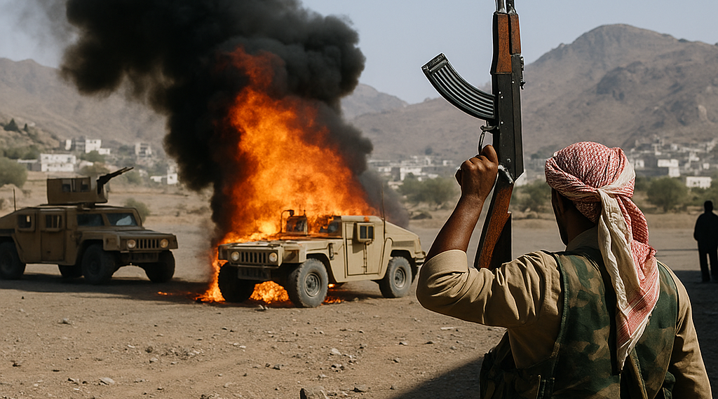 Los hutíes desafían a Arabia Saudí con ataques a sus despliegues militares en Yemen, causando 58 muertos