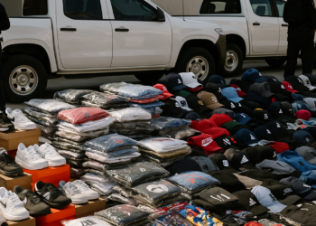 IMPI asegura 12,600 artículos en operativo contra la piratería en Querétaro