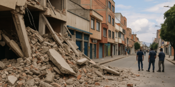 Las imágenes del terremoto de intensidad 7,4 que ha sacudido Colombia