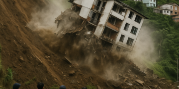 El impactante video del momento en que colapsó parte de la Catedral de Manizales por el terremoto