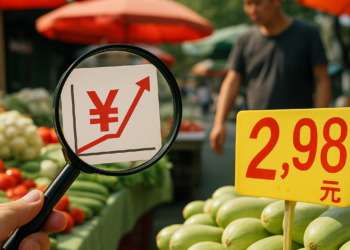 Inflación en China desacelera a 0.5% interanual en julio