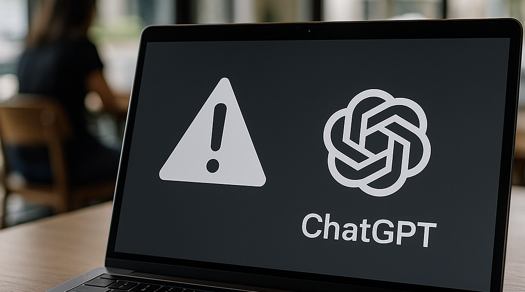 Reportan falla masiva de ChatGPT