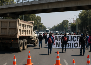 Bloquean Circuito Interior a la altura de Vallejo