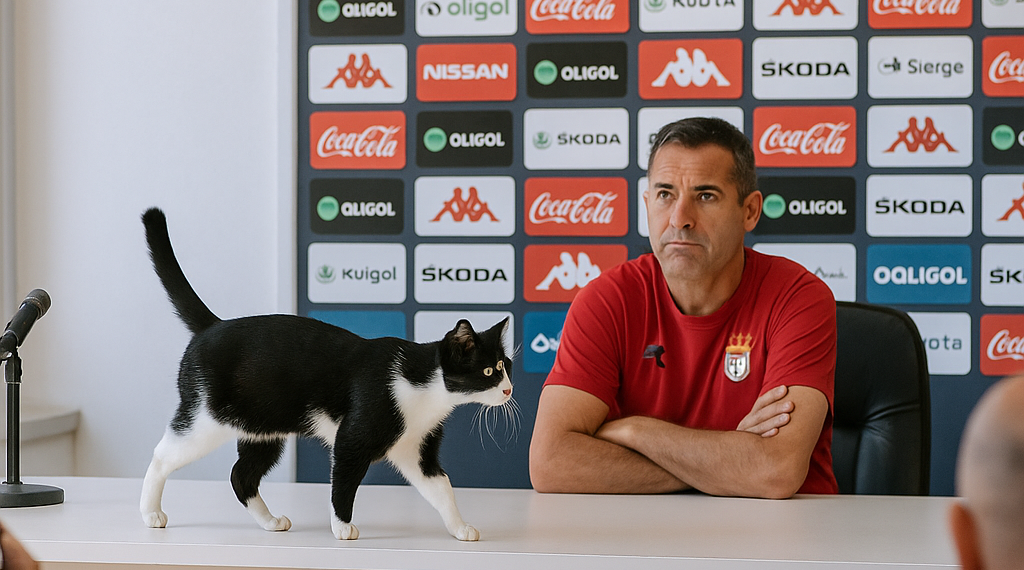 La surrealista rueda de prensa del Ceuta: 1 minuto y 16 segundos y así reaccionó José Juan Romero