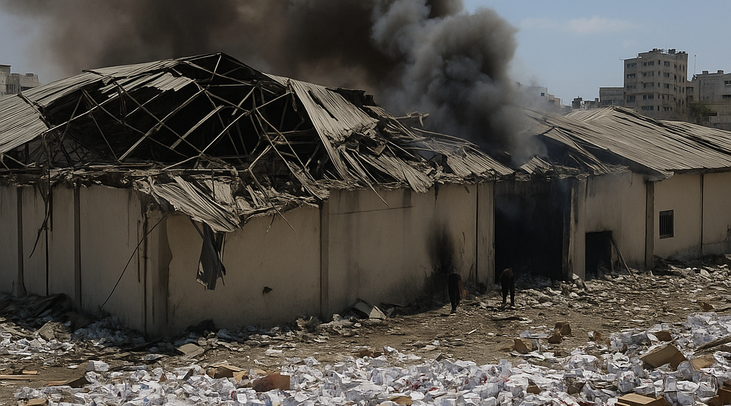 Destruye Israel almacenes de medicamentos en Gaza; mata a 2