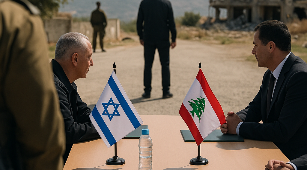 Israel y Líbano abren una nueva ronda de negociaciones en medio del ataque de Hizbulá que mató a dos soldados y la respuesta israelí