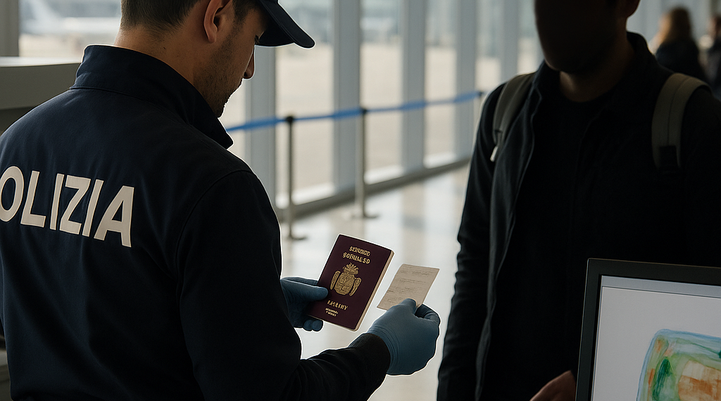 Italia comienza los controles a viajeros de España tras suspender el espacio Schengen