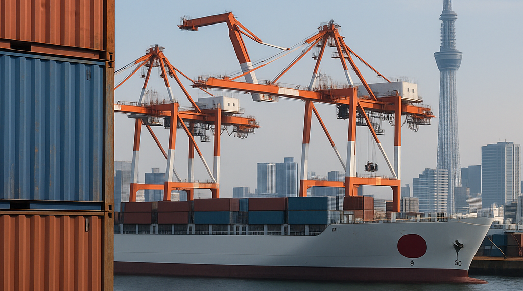 Japón registró un déficit comercial de más de 4.000 millones de dólares en julio con exportaciones e importaciones récord