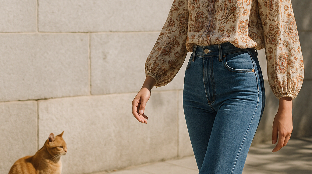 ’70s Jeans and Boho Blouses Were Always Meant to Be