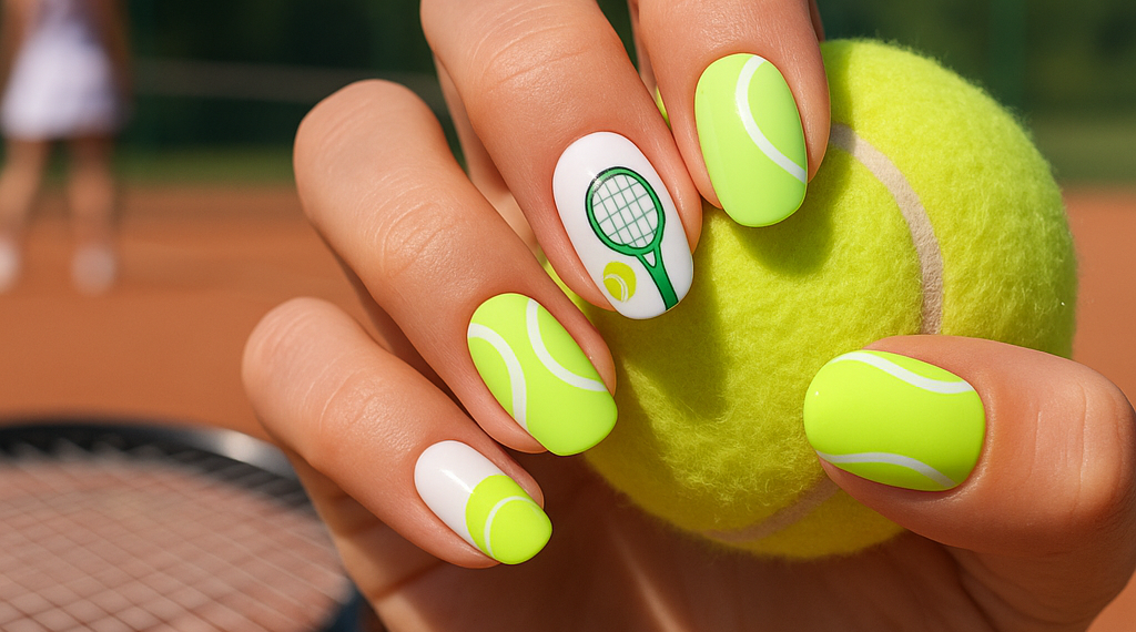 Game, Set, Manicure: The Best Tennis-Themed Nails To Try For The US Open