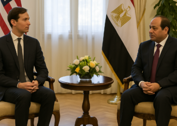 Jared Kushner se reunió con el presidente egipcio para impulsar el plan de paz de Estados Unidos en Gaza