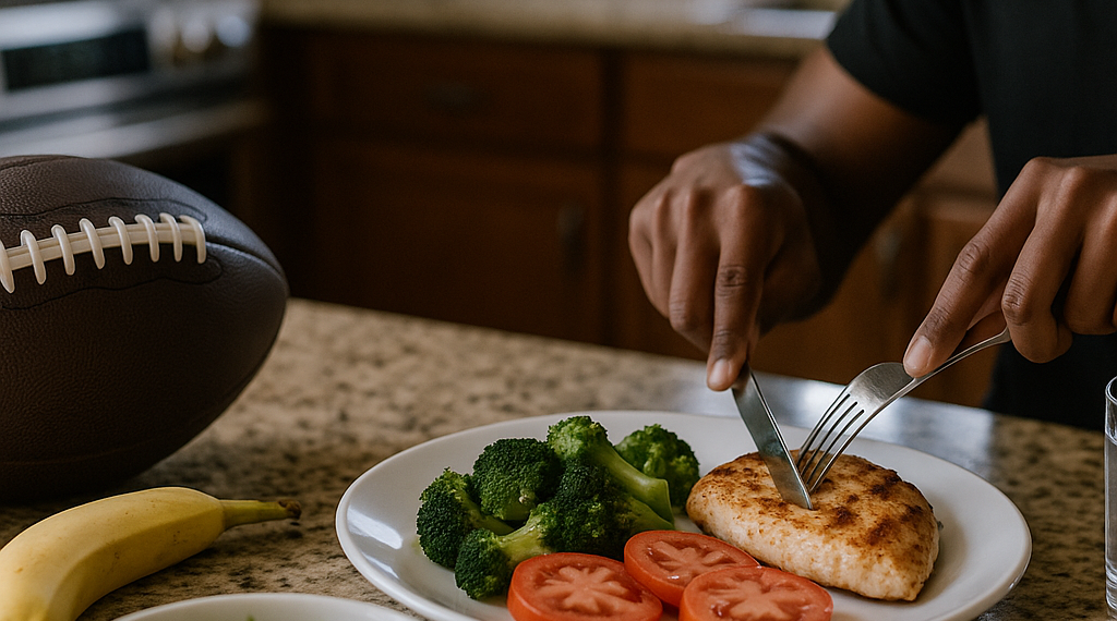 The Real-Life Diet of Caleb Williams, Who Drinks Small-Batch Olive Oil for Gut Health