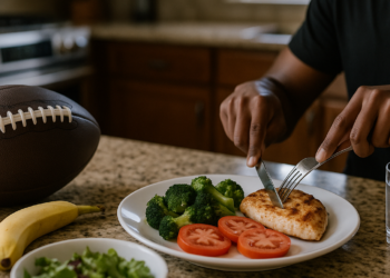 The Real-Life Diet of Caleb Williams, Who Drinks Small-Batch Olive Oil for Gut Health