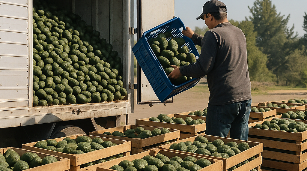Destraba EU 9 mil tons. de aguacate mexicano