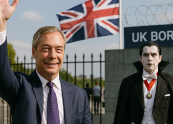 Líder del partido antinmigración británico gana elección contra insólito Conde Cubo de Basura