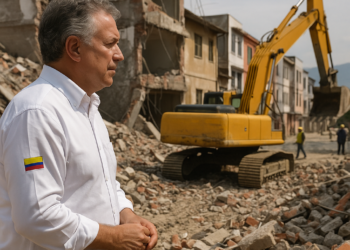 Presidente de Colombia anuncia inicio de reconstrucción tras terremoto