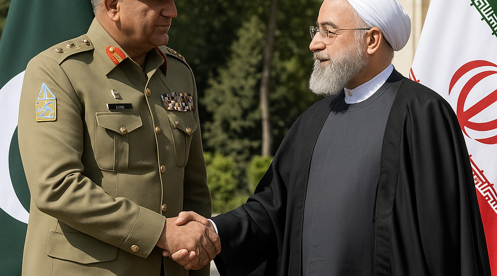 El jefe del Ejército de Pakistán se reunió con el presidente iraní en Teherán para reactivar las negociaciones con Estados Unidos