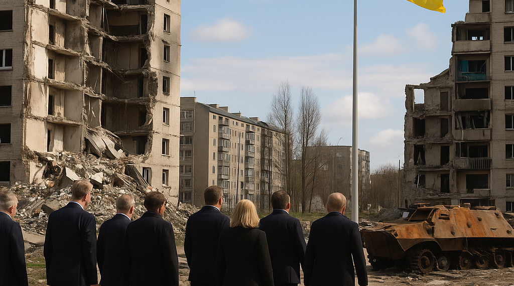 Líderes nórdicos y bálticos llegaron a Ucrania para tratar con Zelensky el programa conjunto de defensa aérea