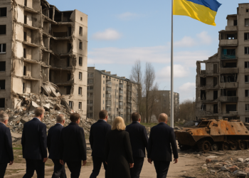 Líderes nórdicos y bálticos llegaron a Ucrania para tratar con Zelensky el programa conjunto de defensa aérea