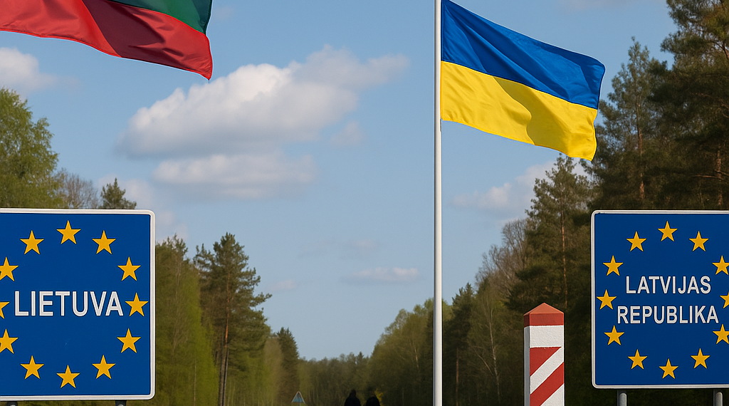 Lituania reiteró su apoyo a Ucrania contra el “terror ruso” y Letonia cerró la frontera con Bielorrusia