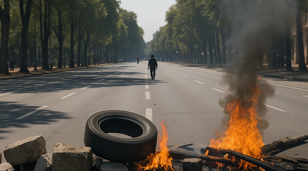 Cumplen una semana bloqueos en la Alameda Central