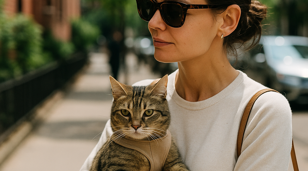 Katie Holmes’s Best Hamptons Accessories? An It-Bag and an Artist Boyfriend