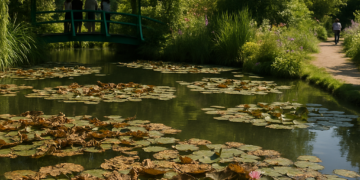 Monet's gardens in Giverny suffer damage from record heatwaves